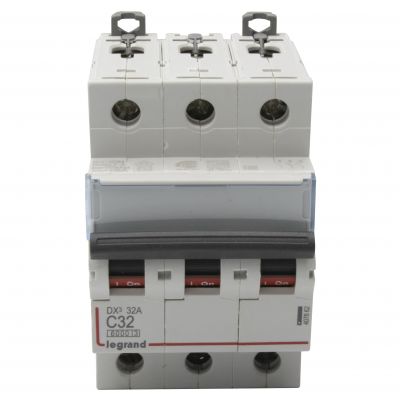 Wyłącznik Nadprądowy S 303 3P C32A 6kA DX3 407862 LEGRAND (407862)
