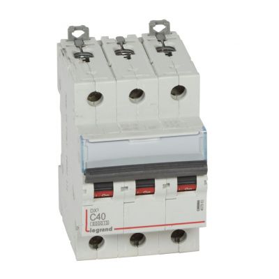 Wyłącznik Nadprądowy S 303 3P C40A 6kA DX3 407863 LEGRAND (407863)