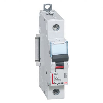 Wyłącznik Nadprądowy S 311 1P D6A 10000A DX3 409428 LEGRAND (409428)