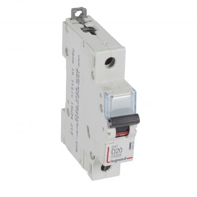 Wyłącznik Nadprądowy S 311 1P D20A 10000A DX3 409433 LEGRAND (409433)