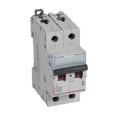 Wyłącznik Nadprądowy S 312 2P D32A 10000A DX3 409454 LEGRAND (409454)