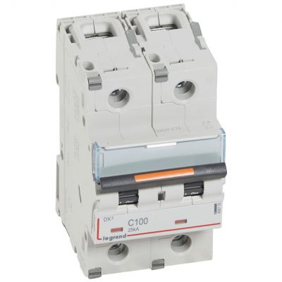 Wyłącznik Nadprądowy S322 C100 2P 100A 25Ka DX3 409776 LEGRAND (409776)
