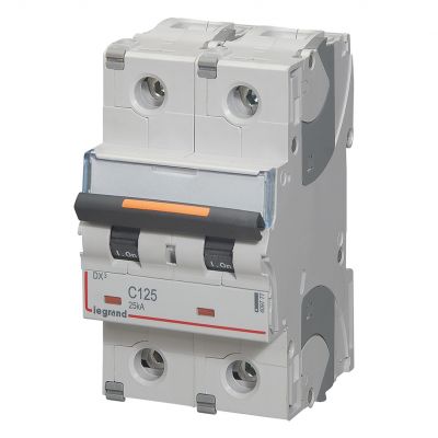 Wyłącznik Nadprądowy S322 C125 2P 125A 25Ka DX3 409777 LEGRAND (409777)