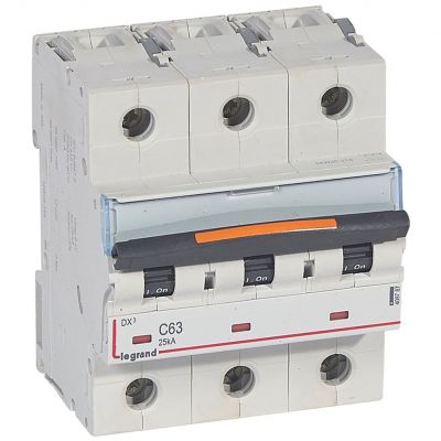 Wyłącznik Nadprądowy S323 C63 3P 63A 25Ka DX3 409787 LEGRAND (409787)