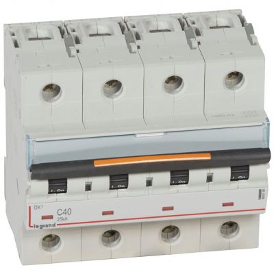 Wyłącznik Nadprądowy S324 C40 4P 40A 25Ka DX3 409798 LEGRAND (409798)