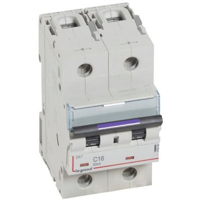 Wyłącznik Nadprądowy S322 C16 2P 16A 50Ka DX3 410148 LEGRAND (410148)