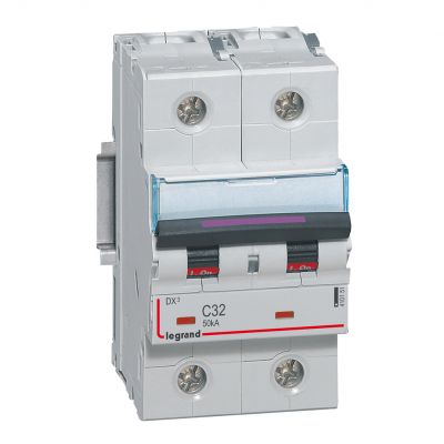 Wyłącznik Nadprądowy S322 C32 2P 32A 50Ka DX3 410151 LEGRAND (410151)