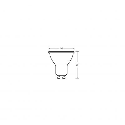 Żarówka LED /3szt./ Reflektor GU10 2,8W=35W 230lm 2700K ciepła biel 60st OSRAM (4058075600034)