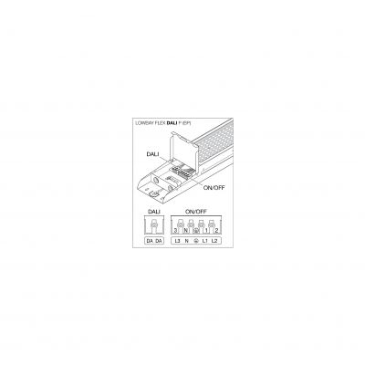 LOW BAY FLEX 1200 DALI P 42W 840 VW LEDVANCE (4058075676169)