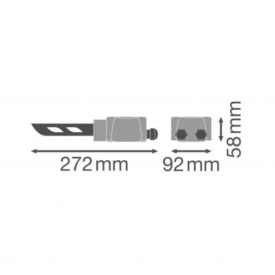 Oprawa TRUSYS FLEX FEED IN BOX 8P WT LEDVANCE (4058075781993)