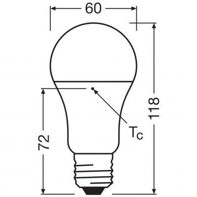 Żarówka LED /3szt./ E27 13W=100W 1521lm 2700K ciepła biel 180st OSRAM (4058075819412)