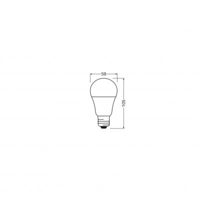 Żarówka LED /4szt./ E27 8W=60W 806lm 2700K ciepła biel OSRAM (4058075819450)
