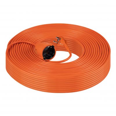 Przedłużacz ogrodowy jednogniazdowy Schuko, PVC 3x1,5mm2, długość 40m (GES-2(GS)/40M)