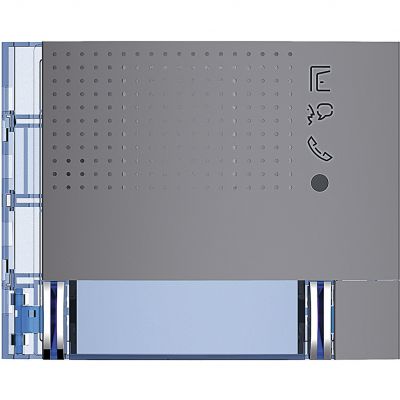 Sfera: Plakietka Modułu Fonicznego - 2x1 Przycisk - Stalowoszara 351143 LEGRAND (351143)