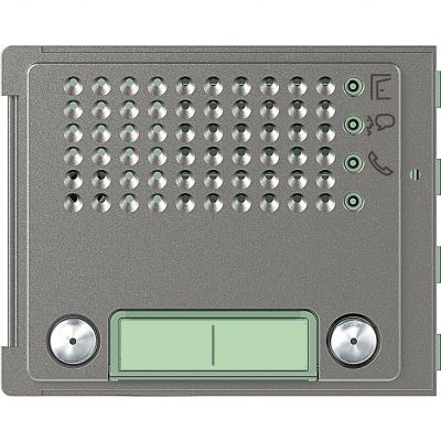 Sfera: Plakietka Modułu Fonicznego - 2x1 Przycisk - Solid 351145 LEGRAND (351145)
