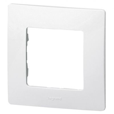 Niloe Ramka Pojedyncza Biała 665001 LEGRAND (665001)