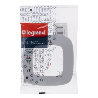 Valena Allure Ramka Pojedyncza Biała 754301 LEGRAND (754301)