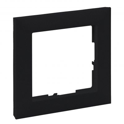 SUNO Ramka pojedyncza 1-krotna czarna 721521 LEGRAND (721521)