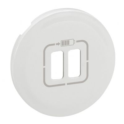 Celiane Plakietka Gniazda Zasilającego 2Xusb Biała 068256 LEGRAND (068256)