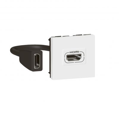 Gniazdo Mosaic Hdmi 2-Modułowe Białe 078979L LEGRAND (078979L)