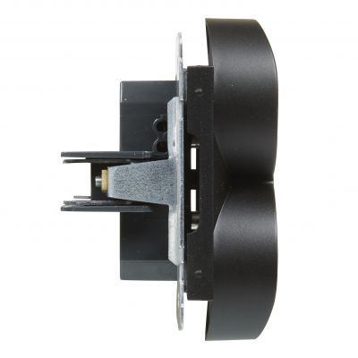 SUNO Gniazdo podwójne 2x2P+Z 16A czarne 721491 LEGRAND (721491)