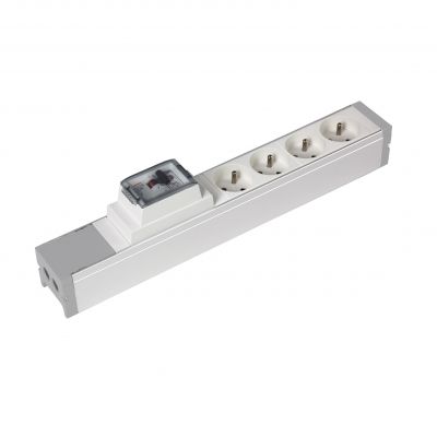 Blok Zasilający 4x2P+Z + Wyłącznik Rp 30Ma 16A 073409 LEGRAND (073409)
