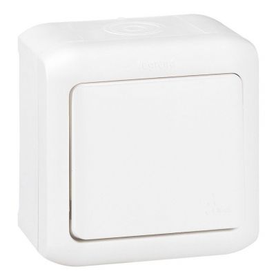 Forix IP44 Łącznik Pojedynczy 10Ax Biały 782360 LEGRAND (782360)