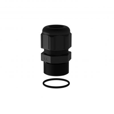 Dławik Plastikowy IP68 Pg16 Ral9011 381570 LEGRAND (381570)