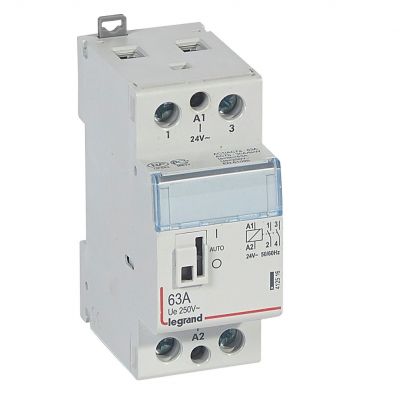 Stycznik Modułowy Sm 363 63A 24V 2Z Z Manipulatorem 412516 LEGRAND (412516)