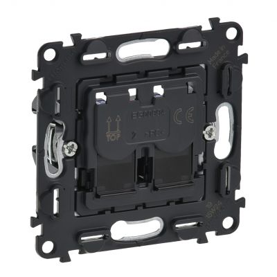 Gniazdo Utp Podwójne 2Xrj 45 Cat. 6A 753045 LEGRAND (753045)