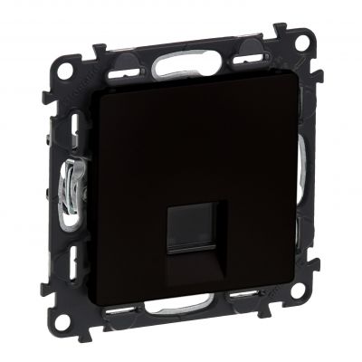 Valena Life - Gniazdo 1Xrj 45 Kat. 5E Utp Czarne 756340 LEGRAND (756340)
