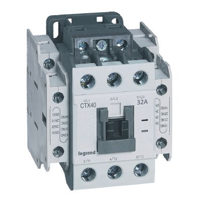 Stycznik Mocy 32A 3P 48V DC 2Z 2R CTX3 416123 LEGRAND (416123)