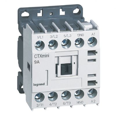 Stycznik Mocy 9A 3P 24V AC 1Z 0R CTX3 Mini 417020 LEGRAND (417020)