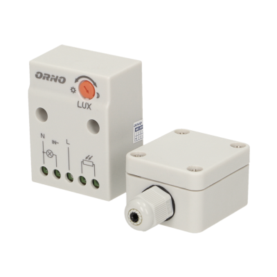 Czujnik zmierzchowy z hermetyczną zewnętrzną sondą w puszce, IP65, 2300W OR-CR-232 ORNO (OR-CR-232)