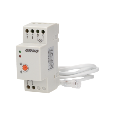 Czujnik zmierzchowy na szynę DIN z hermetyczną zewnętrzną sondą, IP65, 3000W OR-CR-219 ORNO (OR-CR-219)