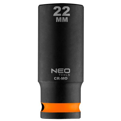 Nasadka udarowa 1/2" długa 22x78mm Cr-Mo NEO 12-322 GTX (12-322)