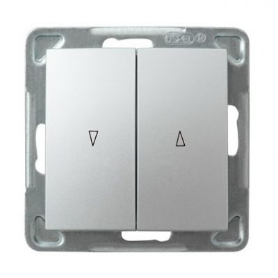 IMPRESJA Łącznik żaluzjowy z blokadą mechaniczną kolor srebro ŁP-7YB/m/18 OSPEL (ŁP-7YB/m/18)