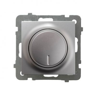AS Ściemniacz uniwersalny do obciążenia żarowego halogenowego oraz LED kolor srebro ŁP-8GL2/m/18 OSPEL (ŁP-8GL2/m/18)
