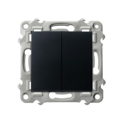 SZAFIR Łącznik podwójny krzyżowy kolor czarny metalik ŁP-19Z/m/33 OSPEL (ŁP-19Z/m/33)