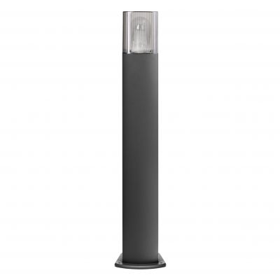 PEONIA oprawa ogrodowa słupek E27 max. 15W, IP54 75 cm czarna AD-OP-6582BE27PP ORNO (AD-OP-6582BE27PP)