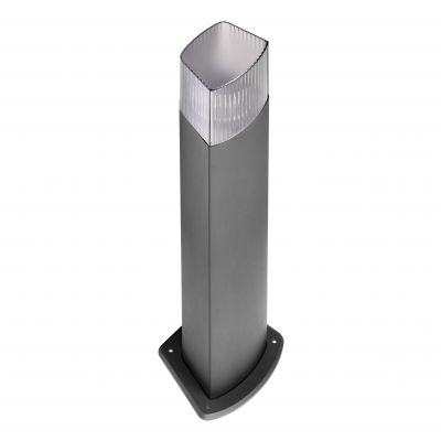 PEONIA oprawa ogrodowa słupek E27 max. 15W, IP54 75 cm czarna AD-OP-6582BE27PP ORNO (AD-OP-6582BE27PP)