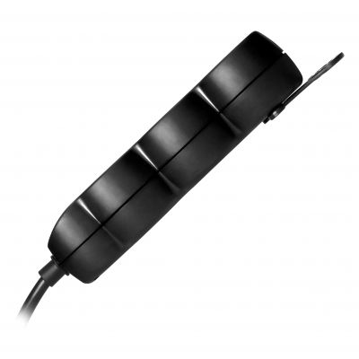 Przedłużacz potrójny listwa zasilająca 3 gniazda Kabel 1,4m czarny ORNO (ES-8/B/1,4)
