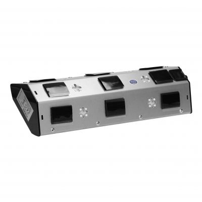 Gniazda meblowe, kuchenne montowane na rzepy 4x2P+Z INOX, FS-1 ORNO (FS-1)