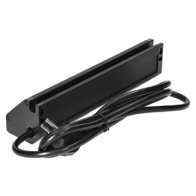 Gniazdo meblowe z uchwytem na telefon, ładowarką USB i przewodem 1,5m, 3x2P+Z, 2xUSB (typ A, 2,4A), FS-15/B ORNO (FS-15/B)