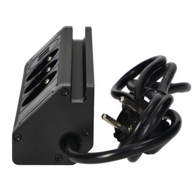 Gniazdo meblowe z uchwytem na telefon, ładowarką USB i przewodem 1,5m, 3x2P+Z, 2xUSB (typ A, 2,4A), FS-15/B ORNO (FS-15/B)
