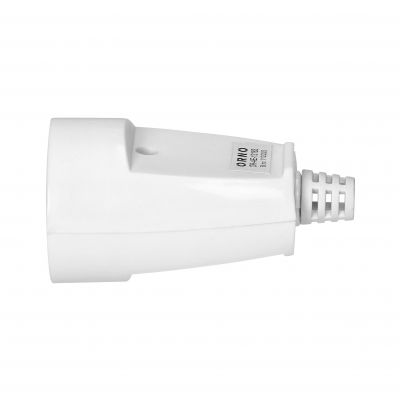 Gniazdo przenośne pojedyncze rozbieralne, 16A, 250V, 2P+Z, białe OR-AE-13183 ORNO (OR-AE-13183)