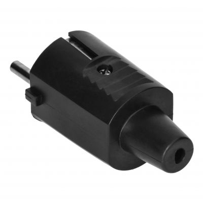 Wtyczka 2P+Z Uni-schuko, czarny OR-AE-13259 ORNO (OR-AE-13259)