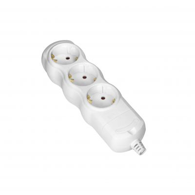 Rozgałęźnik wielogniazdowy 3x2P+Z, Schuko, biały OR-AE-13262(GS)/W ORNO (OR-AE-13262(GS)/W)