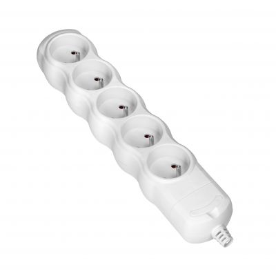 Rozgałęźnik wielogniazdowy 5x2P+Z, biały OR-AE-13266/W ORNO (OR-AE-13266/W)