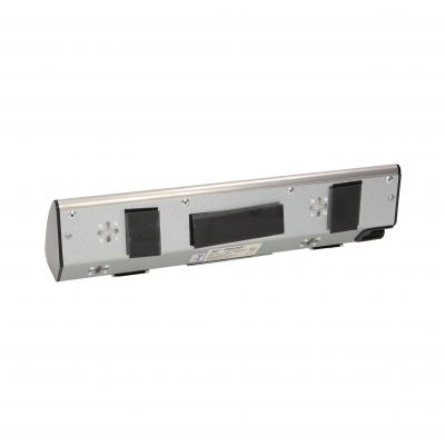 Gniazdo meblowe kuchenne 4x2P+Z, montaż na rzepy, INOX OR-AE-1340 ORNO (OR-AE-1340)